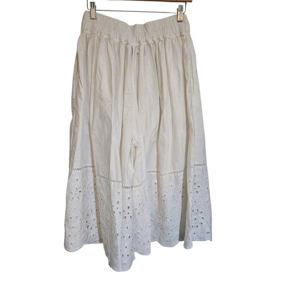 Maeve Embroidered Skirty Culottes Small - Picture 3 of 5